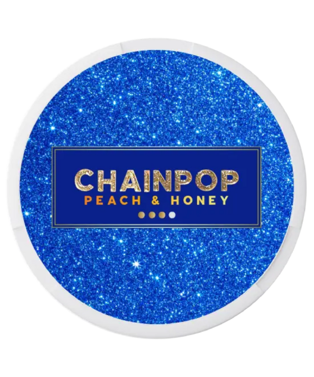 Chainpop Peach Honey 9mg - Rushnico- Nicotine Pouches USA - Express Delivery