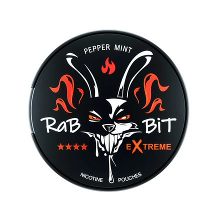 Rabbit Peppermint 30mg - Rushnico- Nicotine Pouches USA - Express Delivery