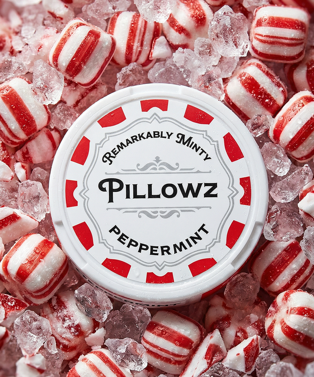 Peppermint - Rushnico- Nicotine Pouches USA - Express Delivery