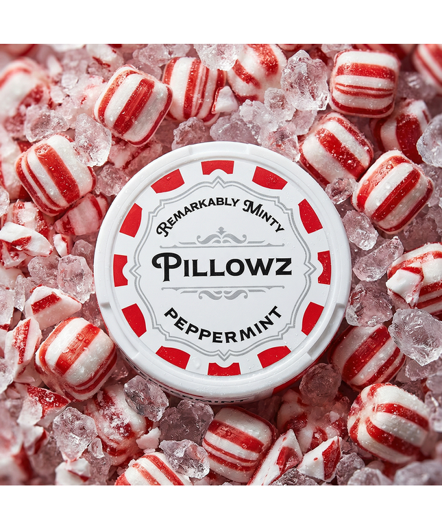 Peppermint - Rushnico- Nicotine Pouches USA - Express Delivery