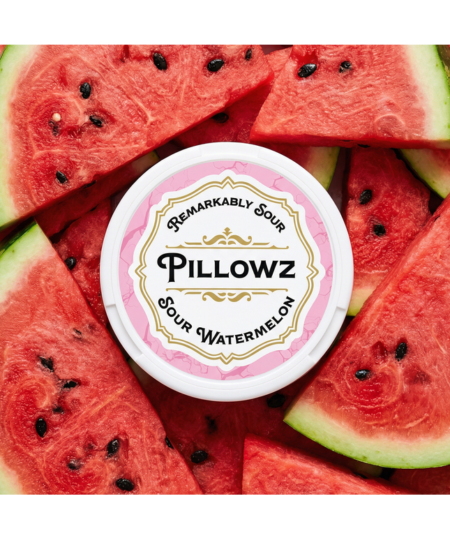 Sour Watermelon - Rushnico- Nicotine Pouches USA - Express Delivery