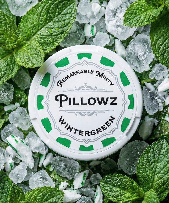 Wintergreen - Rushnico- Nicotine Pouches USA - Express Delivery