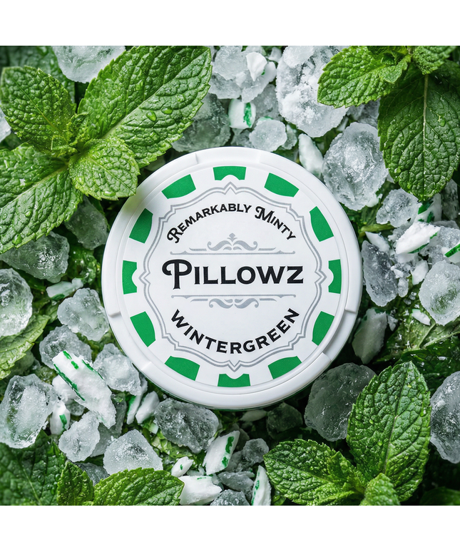 Wintergreen - Rushnico- Nicotine Pouches USA - Express Delivery