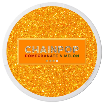 Chainpop Pomegranate Melon 9mg - Rushnico- Nicotine Pouches USA - Express Delivery
