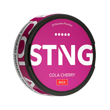 STNG Cola Cherry MAX 27.5mg - Rushnico- Nicotine Pouches USA - Express Delivery