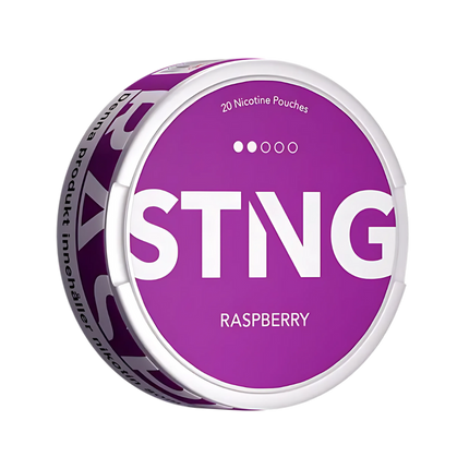 STNG Raspberry 9.2mg - Rushnico- Nicotine Pouches USA - Express Delivery