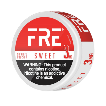 Fre Sweet 3mg - Rushnico- Nicotine Pouches USA - Express Delivery