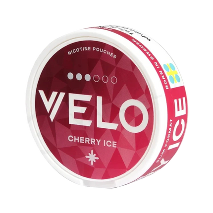 Velo Cherry Ice 10mg - Rushnico- Nicotine Pouches USA - Express Delivery