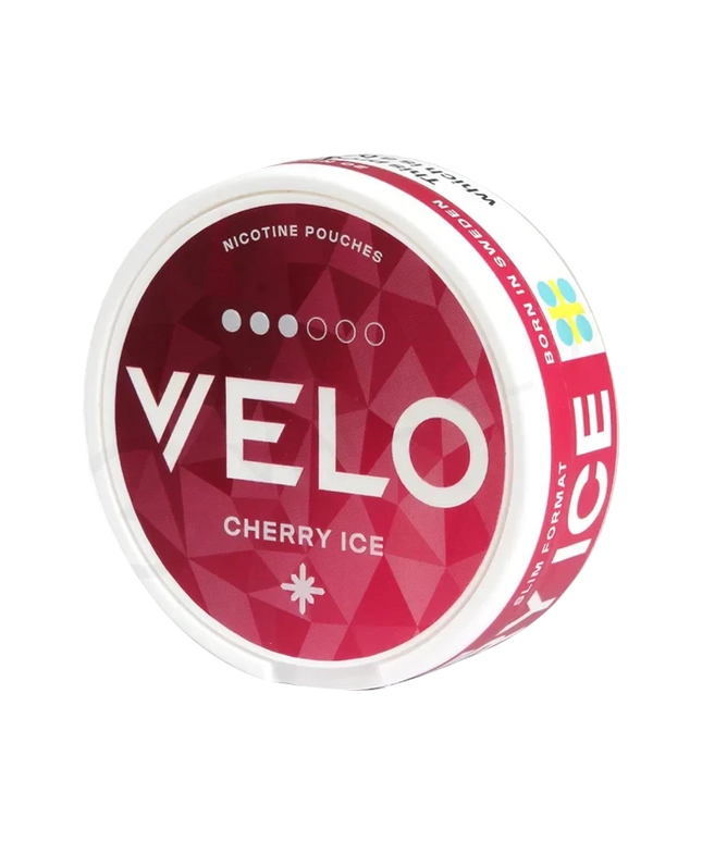 Velo Cherry Ice 10mg - Rushnico- Nicotine Pouches USA - Express Delivery
