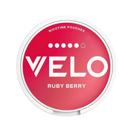 Velo Ruby Berry Mini 4mg - Rushnico- Nicotine Pouches USA - Express Delivery