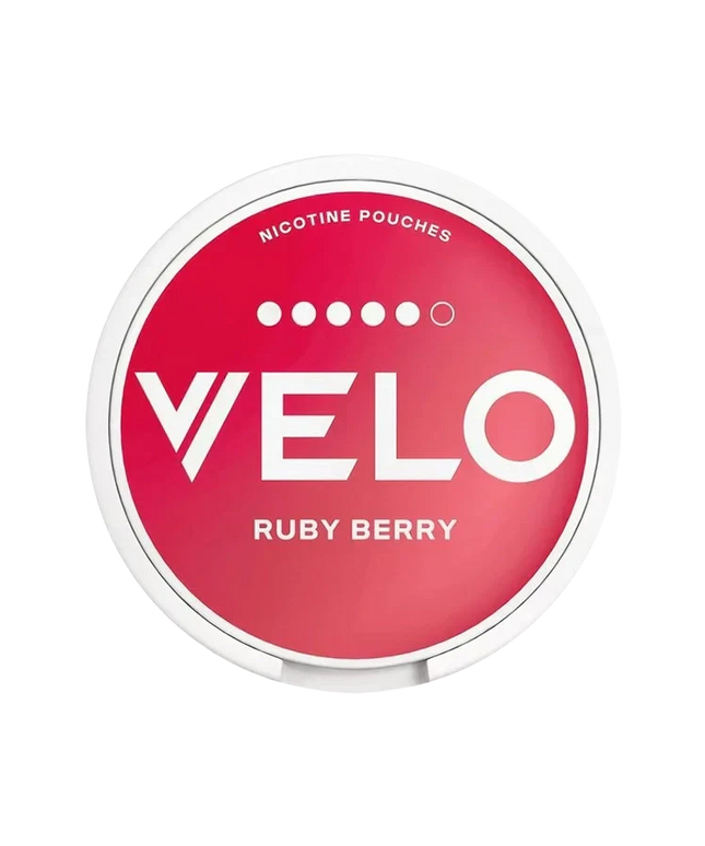 Velo Ruby Berry Mini 4mg - Rushnico- Nicotine Pouches USA - Express Delivery