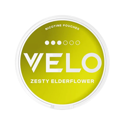 Velo Zesty Elderflower 8mg - Rushnico- Nicotine Pouches USA - Express Delivery