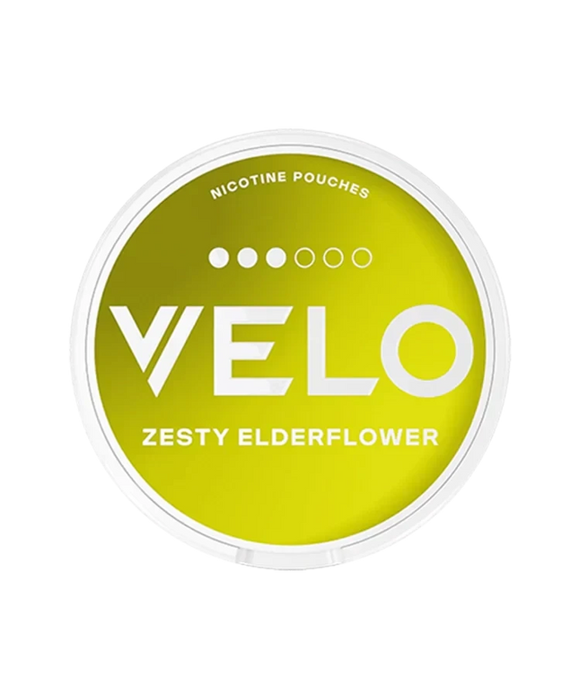 Velo Zesty Elderflower 8mg - Rushnico- Nicotine Pouches USA - Express Delivery