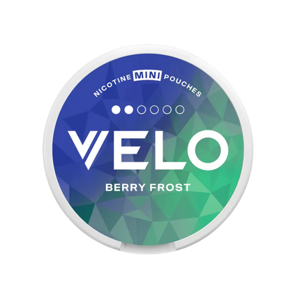 VELO Berry Frost Mini 6mg (EU) - Rushnico- Nicotine Pouches USA - Express Delivery