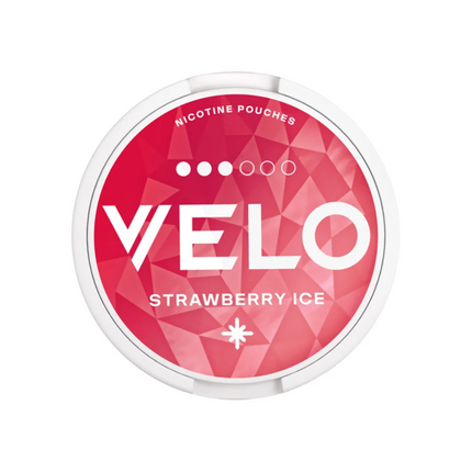 VELO Strawberry Ice 10mg (EU) - Rushnico- Nicotine Pouches USA - Express Delivery