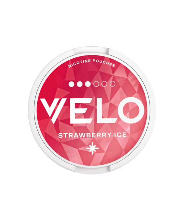 VELO Strawberry Ice 10mg (EU) - Rushnico- Nicotine Pouches USA - Express Delivery