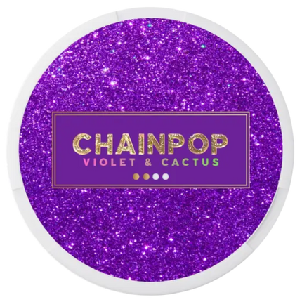 Chainpop Violet Cactus 5mg - Rushnico- Nicotine Pouches USA - Express Delivery