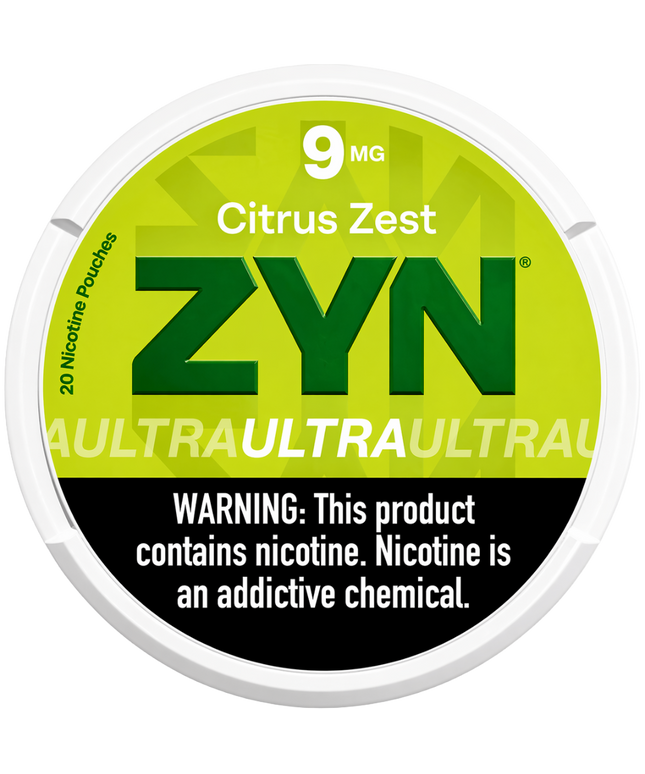 ZYN Ultra Citrus Zest 9mg