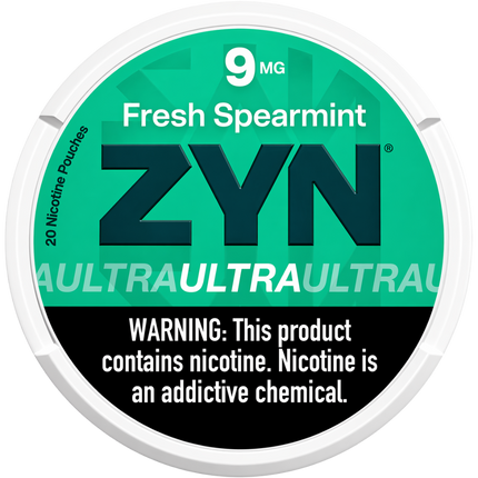 ZYN Ultra Fresh Spearmint 9mg