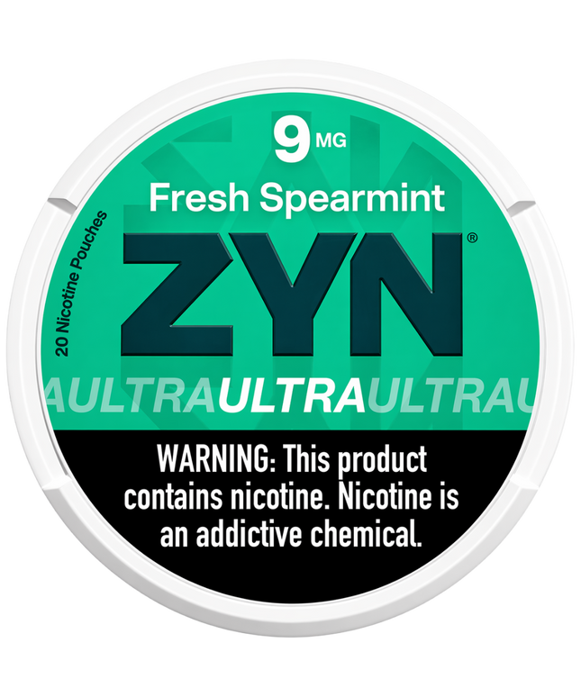 ZYN Ultra Fresh Spearmint 9mg