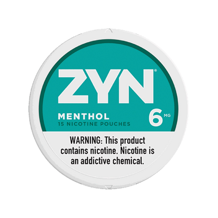 ZYN Menthol 6mg (US) - Rushnico- Nicotine Pouches USA - Express Delivery
