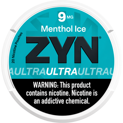 ZYN Ultra Menthol Ice 9mg