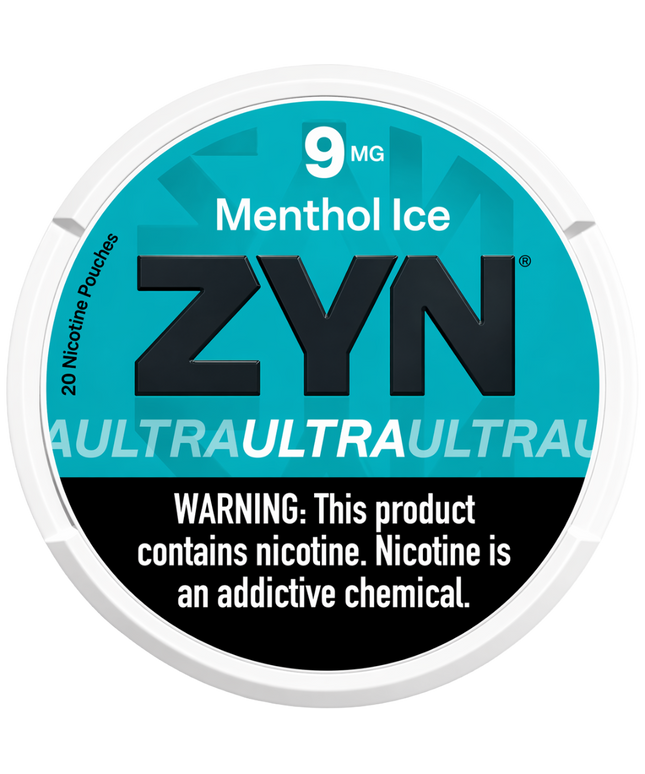 ZYN Ultra Menthol Ice 9mg