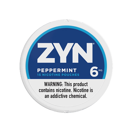 ZYN Peppermint 6mg - Rushnico- Nicotine Pouches USA - Express Delivery