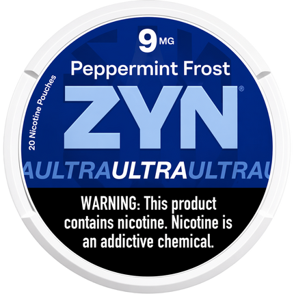 ZYN Ultra Peppermint Frost 9mg