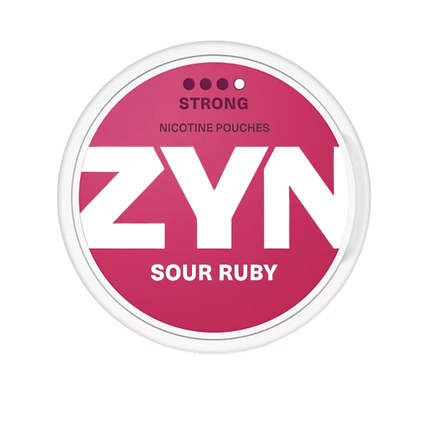 ZYN Sour Ruby 11mg - Rushnico- Nicotine Pouches USA - Express Delivery