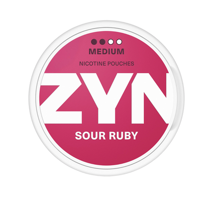 ZYN Sour Ruby 6mg