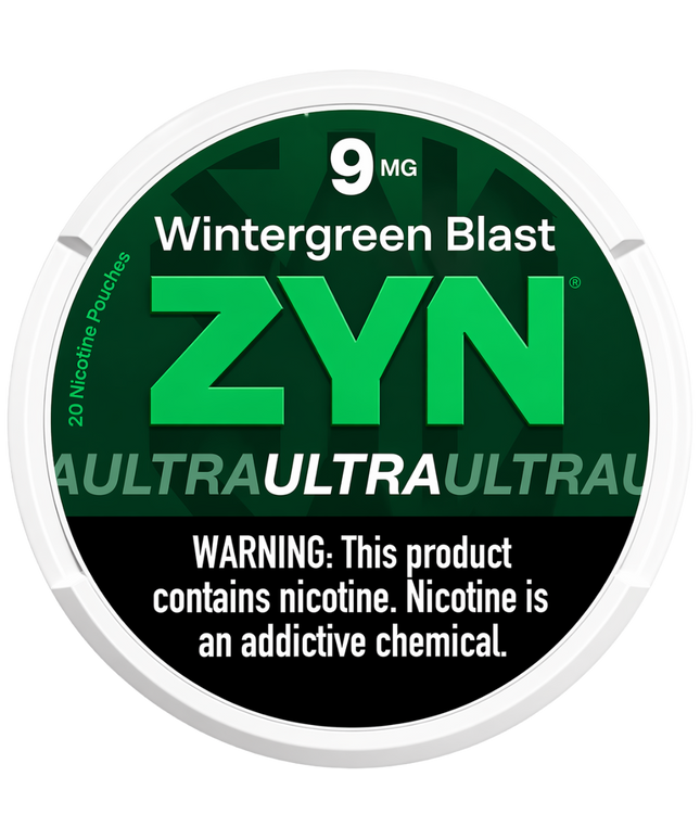 ZYN Ultra Wintergreen Blast 9mg