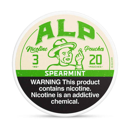 ALP Spearmint 3mg - Rushnico- Nicotine Pouches USA - Express Delivery