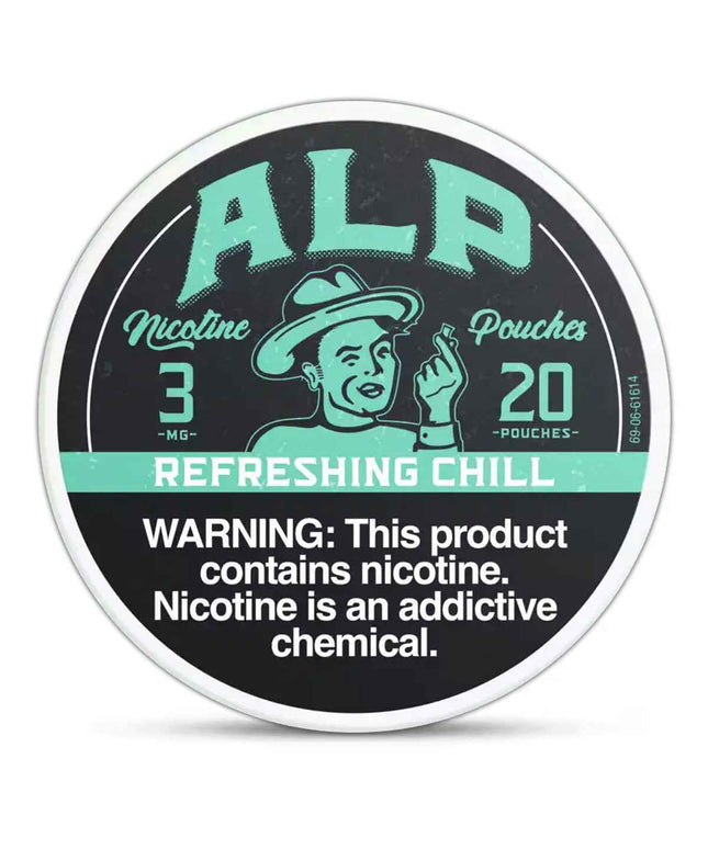 ALP Refreshing Chill 3mg - Rushnico- Nicotine Pouches USA - Express Delivery