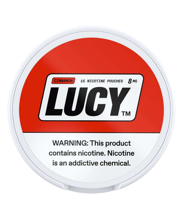 Lucy Pouches Cinnamon 8mg - Rushnico- Nicotine Pouches USA - Express Delivery