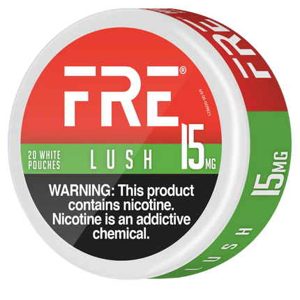 Fre Lush 15mg - Rushnico- Nicotine Pouches USA - Express Delivery