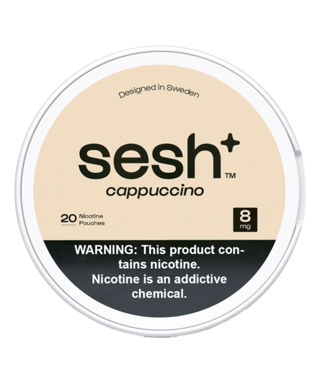 Sesh+ Cappuccino 8mg