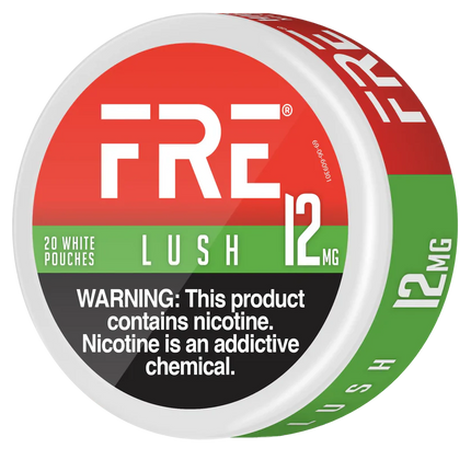 Fre Lush 12mg - Rushnico- Nicotine Pouches USA - Express Delivery