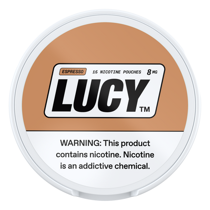 Lucy Pouches Espresso 8mg - Rushnico- Nicotine Pouches USA - Express Delivery