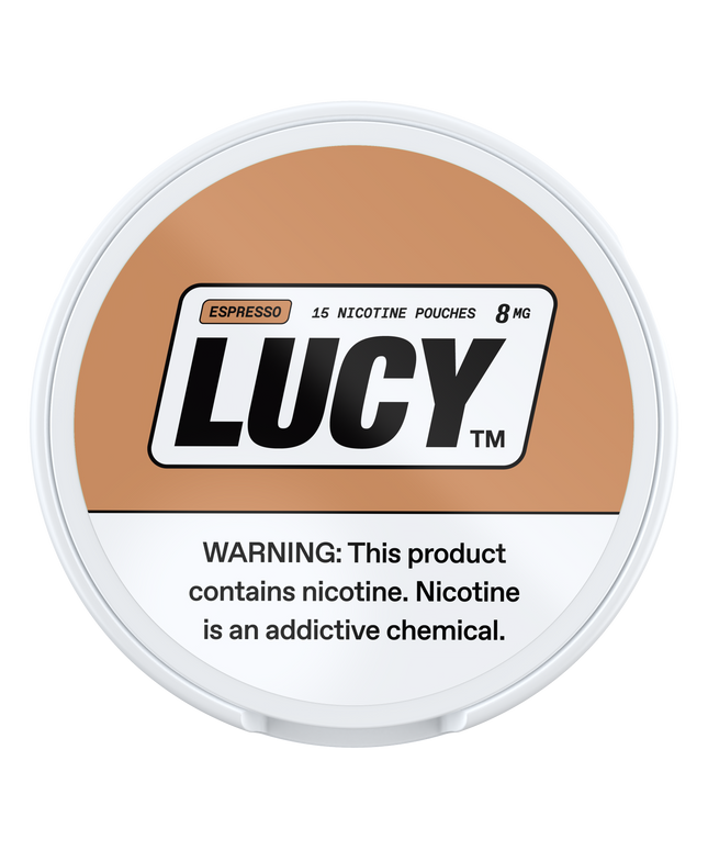 Lucy Pouches Espresso 8mg - Rushnico- Nicotine Pouches USA - Express Delivery