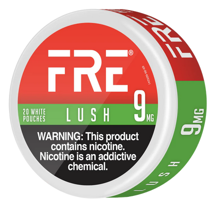 Fre Lush 9mg - Rushnico- Nicotine Pouches USA - Express Delivery