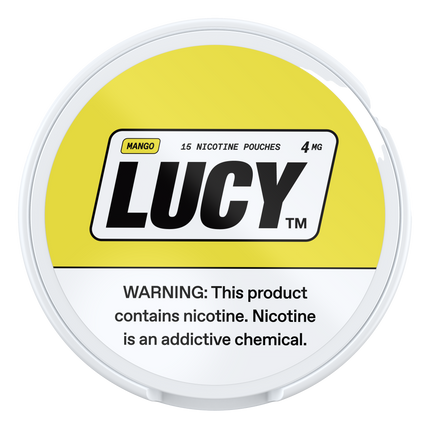 Lucy Pouches Mango 4mg - Rushnico- Nicotine Pouches USA - Express Delivery