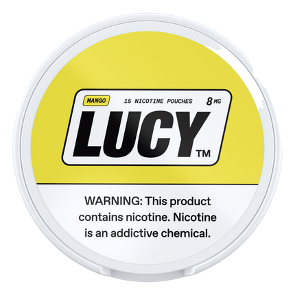 Lucy Pouches Mango 8mg - Rushnico- Nicotine Pouches USA - Express Delivery