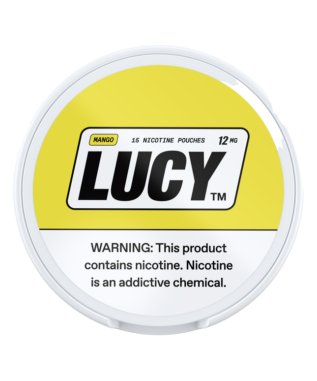 Lucy Pouches Mango 12mg - Rushnico- Nicotine Pouches USA - Express Delivery