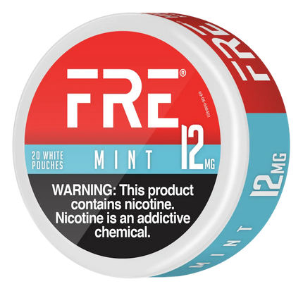 Fre Mint 12mg - Rushnico- Nicotine Pouches USA - Express Delivery