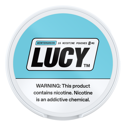 Lucy Pouches Wintergreen 8mg - Rushnico- Nicotine Pouches USA - Express Delivery