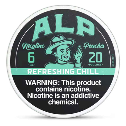 ALP Refreshing Chill 6mg - Rushnico- Nicotine Pouches USA - Express Delivery