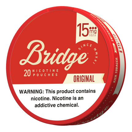 Bridge Original 15mg - Rushnico- Nicotine Pouches USA - Express Delivery