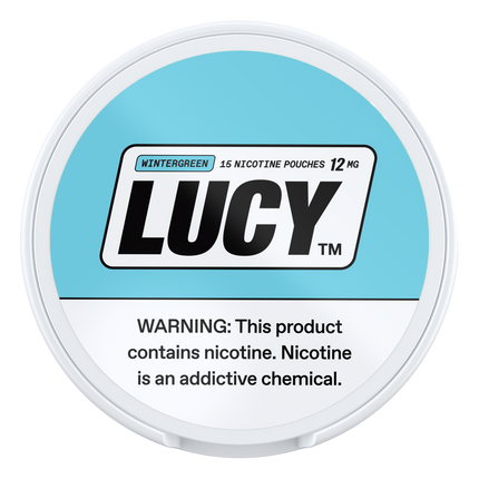 Lucy Pouches Wintergreen 12mg - Rushnico- Nicotine Pouches USA - Express Delivery