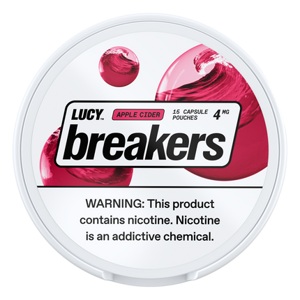 Lucy Breakers Apple Cider 4mg - Rushnico- Nicotine Pouches USA - Express Delivery